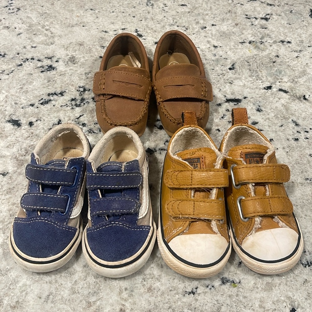 Boys Shoe Bundle | Converse, Vans, Loafers